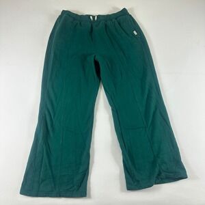 Champion Green Athletic Sweatpants Size Large Joggers Relaxed Fit Drawstring